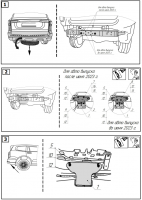 Фаркоп 9029-F Oris на Tank 500 2023- без выреза в бампере. Тип шара: F. Нагрузки: 2500/121 кг, масса фаркопа 12,72 кг (без электрики в комплекте) от магазина ФаркопРос